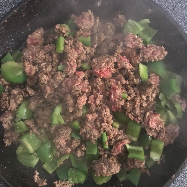 Beefy French Onion Bean and Rice Prep