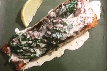 Salmon with Dill sauce