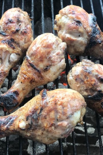 Grilling the Chicken