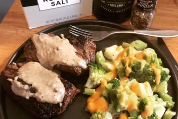 Whiskey Peppercorn Steak Sauce