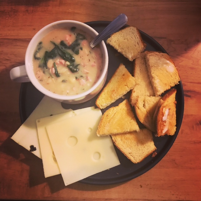 Rosemary Ham & Bean Soup Bowled with sides!