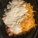 Soup Mixture added to Slow Cooker