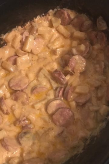 Cooked Sausage & Potato Casserole