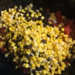 Drained Corn & Black Beans