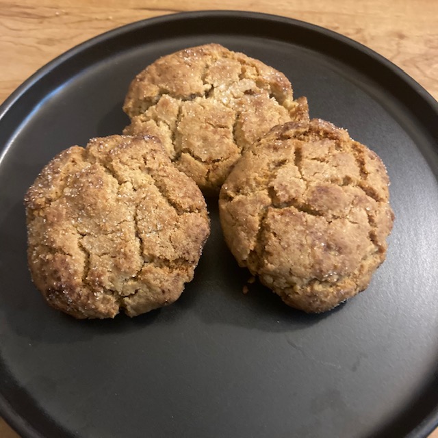 Honey Gingersnap Cookies