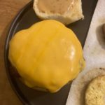 Burger with Melted Cheese