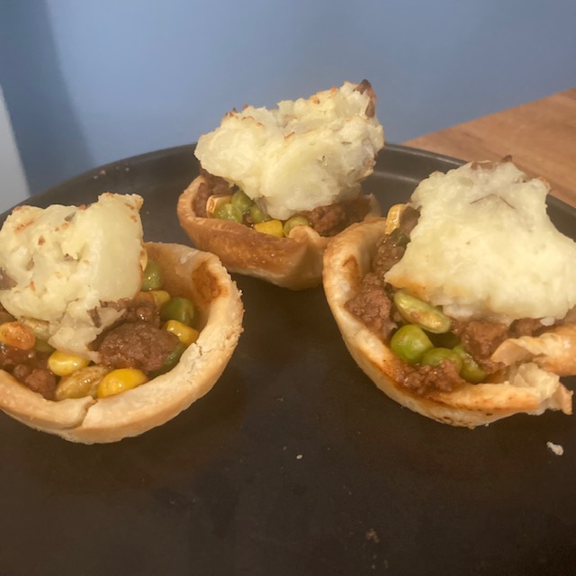 BBQ Mini Meat Pies