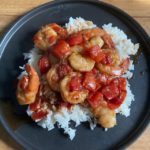 Fire Garlic Honey Shrimp