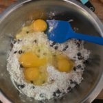 4 Eggs & Vanilla into Bowl