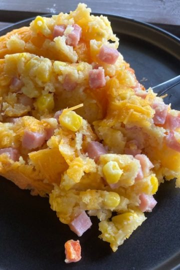 Cheesy Ham Cornbread Beauty Shot 2