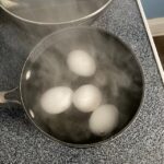 Eggs in Boiling Water