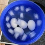 Eggs in Ice Water